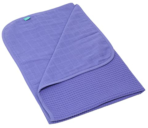 Urban Kanga Babydecke 2 LagigeKinderwagen-Decke aus 100% Baumwolle 100 X 70 cm (Iris)