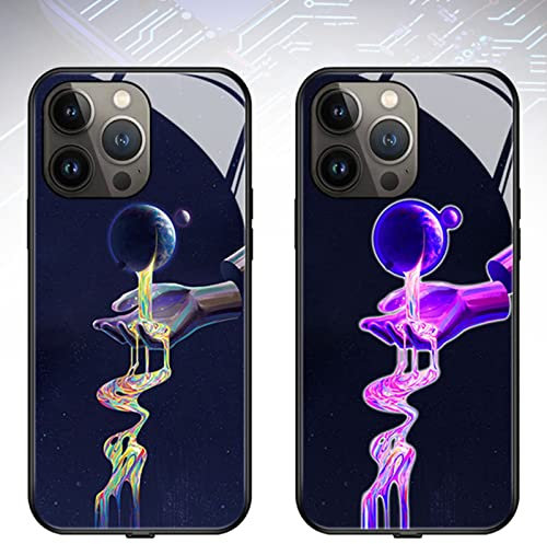 behound Intelligent Sound Control Light-Up Phone Case For iPhone 14/13/12/11 Series, Colorful Light up Phone Case, Voice Control Call LED Flash Phone Cover (02,for iPhone 11)