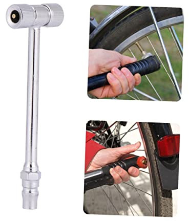 MILISTEN 1 Stück Reifenpumpendüse Reifenluftfülldüse Düse Aufblasbare Uhr Verlängern Langlebigen Inflationskopf Reifen Aufblasbares Manometer Barometer Rad Luftspannfutter