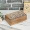 Ajuny Handcrafted Decorative Wooden Jewelry Box Heart Design Multipurpose Treasure Chest Jewellery Storage Organizer Trinket keepsake Earrings, Necklaces Watch Boxes, Great for Gifts - 8x5 Inch