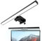 Plliocse Computer Monitor Light Screen Light Bar with Auto-Dimming, No Glare Stepless Adjustment Brightness and Color Temperature