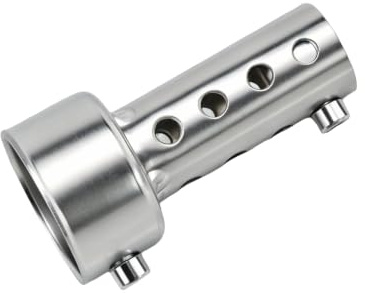 Kacepar DB Killer Motorrad-Auspufftopf, Universal Auspuff Schalldämpfer Geräuschunterdrückung, Can Noise Muffler Removable Silencer, 42mm/1.7in