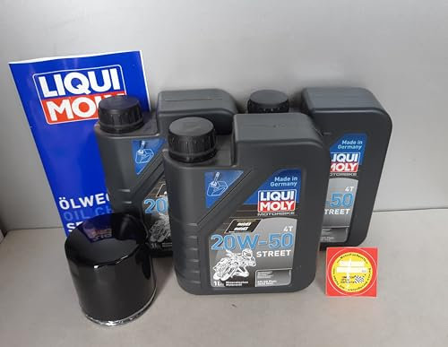 Oelwechselset kompatibel für Harley Davidson XL 1200 CX Sportster Roadster Öl Ölfilter