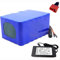 Batterie Rechargeable Au Lithium 24 V 8 Ah/10 Ah/12 Ah/15 Ah/20 Ah Batterie De Remplacement Étanche en PVC avec Protection BMS pour Moteur 200 W 300 W 500 W,T,8ah