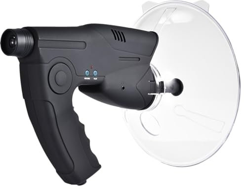 Telescopio per l'ascolto degli uccelli - Collettore di suoni per esterni, telescopio monoculare | Strumenti da campeggio per l'udito a lunga distanza con controllo della frequenza, dispositivo di osse