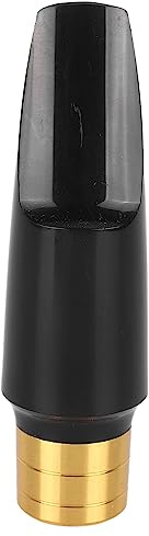 Embout de Saxophone, Conception Détachable, ABS, Tête de Saxophone Ténor en Métal, Embouts de Saxophone Ténor, Noir