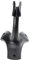 STOBOK Scannerhalterung Barcodelesegerät Halterung für Barcode-Scanner Handheld Scanner Stand Scanner Base Halterung für Handheld-Scanner Halter für Barcode-Scanner Plastik Black