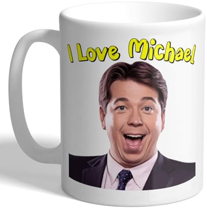 I Love Mugs - I Love Michael McIntyre - British Stand-Up Comedian Mug, Ceramic, 11fl.oz.