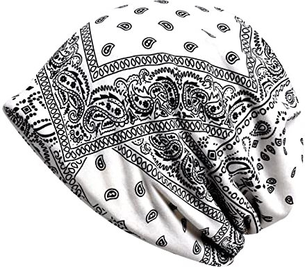 Damen Herren Bedruckte Slouchy Warme Mützen Schal Purpose Strickmütze Gehörschutz Winddichte Mütze Winter Stirnband Kinder Laufdress Herren Winter