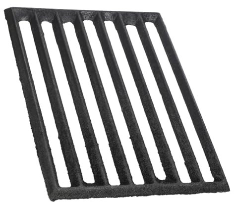Homoyoyo Fire Grate Metal Fireplace Grate for Barbecue Fire Firewood Stove Channel Cooking Thickened Heavy Duty Metal Temperature Resistant Efficient Solid Burning Outdoor for Outdoor Cooking Camping