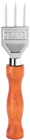 Kueohse EIS Pickel - Robuster EIS HäCksler mit Massivem, DREI Zackiger EIS Brecher Aus Edelstahl 304 für Cocktail Barkeeper