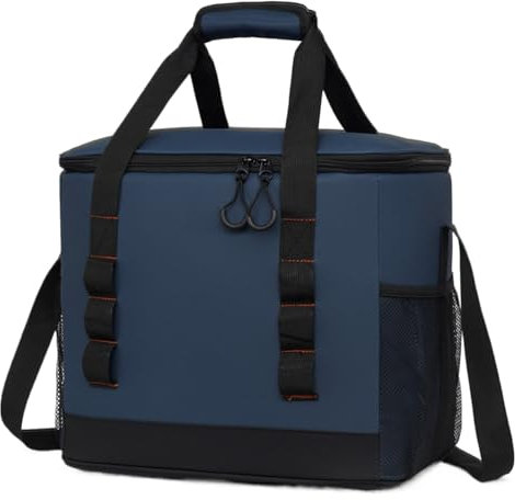 Cooler Bags Insulated - 20l Waterproof Cooler Backpack, Outdoor Portable Refrigerator Snowmans Freezer Bag | Insulated Lunch Box with Large Capacity, Multi-Pockets Thermal Food Carrier for Women Men