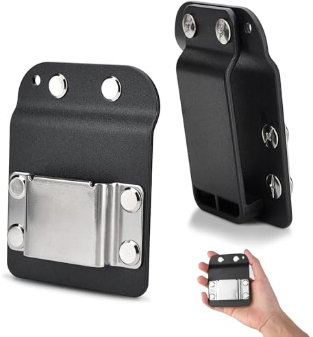 Bohrwerkzeugholster für Werkzeuggürtel, Clip-on Werkzeug Gürtelclip | Bohrer-Gürtelhalter Robust Werkzeuggürtelhalter 304 Edelstahl Werkzeugclips für Haken für Akkubohrer Schlagschrauber Maßband