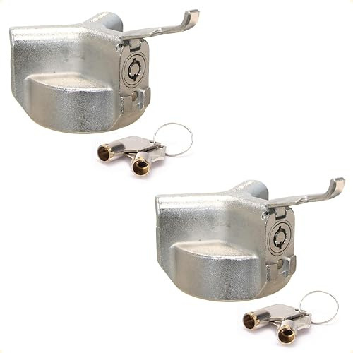 The Flow Security Systems Non-Vented Locking Cap for Heating Oil, Reefer, Transfer, and Above Ground Commercial Fuel Tanks | Prevents Theft & Fuel Vandalism | FSS 750 | Quick Fill Thread - 2CT