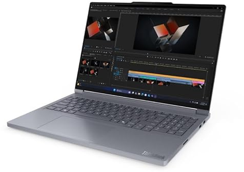 Lenovo ThinkBook 16p G6 ADR AMD Ryzen? 9 8940HX Computer portatile 40,6 cm [16] WQXGA 32 GB DDR5-SDRAM 1 TB SSD NVIDIA GeForce RTX 5060 Wi-Fi 7 [802.11be] Windows 11 Pro Tedesco Grigio (TB 16P G6 R9-
