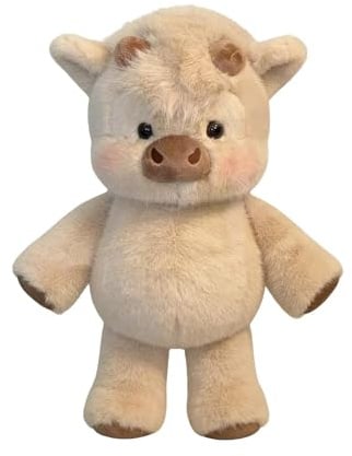 Generico Pupazzo Che Corre - Adorabile Animale Peluche Muccas Pelosa Per Alleviare Lo Stress, Peluche Cinghiale Che Corre Vitello Che Corre Per Ragazzi E Ragazze