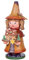 Hubrig Volkskunst GmbH Räuchermännchen Wichtel Pfefferkuchenhaus - 14 cm
