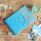 Paper High Fair Trade Fotoalbum Sari 260 x 180 mm mittel - blau