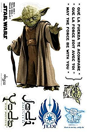 ABYstyle - STAR WARS - Stickers - Scale 1 – YODA