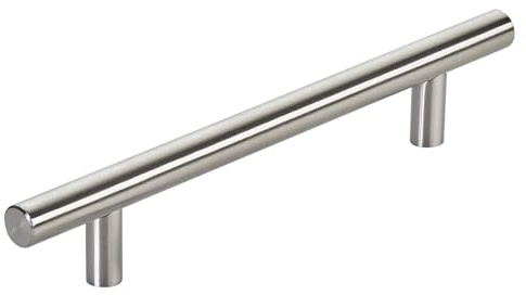 SOTECH Möbelgriff G17 BA 128 mm Ø 12 mm Edelstahl SS201 gebürstet | Schranktürgriff Kommodengriff - perfekt für vielfältige Wohnraumgestaltungen