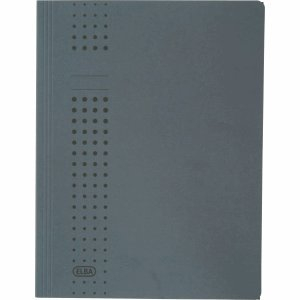 Elba 25 x Sammelmappe chic Karton anthrazit