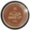 W WIDMANN MILANO Party Fashion 9232C - Aqua Make-Up, Braun, in Schale, 15 g, Schminke, Karneval, Mottoparty, Halloween