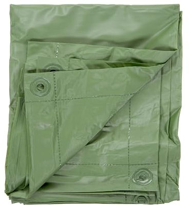 StanSport Unisex-Erwachsene 5' x 7' Waterproof Tarp wasserdichte Vinyl-Plane, 1,5 x 2,1 m, Grün, 60 L x 84 W