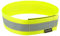 Mystique Signalhalsband mit Klettverschluss Reflexhalsband 50cm Neon gelb
