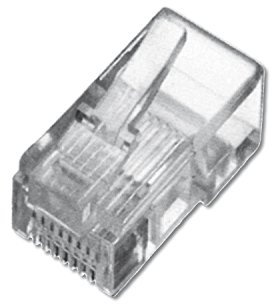 DIGITUS Modular Plug, for Flat Cable, 8P8C unshielded, ASS 0512 CO