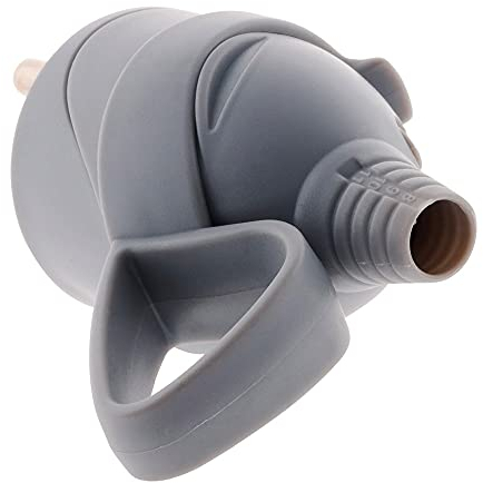 Zenitech - Ficha Macho Anillo 16A 2P+T - Conector Eléctrico Seguro Para Conexión Doméstica - Diseño Duradero Y Resistente - Normas NF Y CE - Gris - 40m