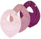 Pippi Halstuch 3er Set Baby Halstücher Dreieckstücher (rosa-Altrosa-Beere)