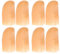 LEDMOMO Magischer Finger-Trick-Daumen-Tipp-Licht-weiche Finger-Lichter für Kinder Super heller blinkender Finger-Lampe (rotes Licht) 4pcs
