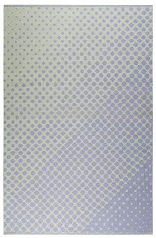 Wecon Home VEL Kelim handgewebter Kelim-Teppich, 130 x 190 cm, blau | moderner Kurzflor Kelim Teppich aus Wolle, Läufer für Wohnzimmer, Flur, Schlafzimmer, Blau Grün