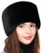 Futrzane Modern Kosakenmütze - Fellmütze Damen - Winter Russische Mütze Pelz (S, Schwarz Modern)