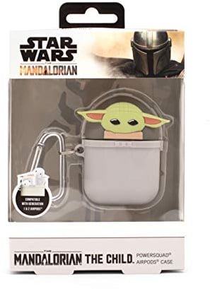 ThumbsUp! PowerSquad AirPods Case Star Wars The Child Kopfhöreretui für kabellose Ohrhörer, 6.3 x 5.56 x 2.9 cm