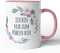 Kaffee-Tasse Schimpfwörter Beleidigung Ironie Geschenk-Tasse Geburtstag lustige Büro-Tasse - Spülmaschinenfest - beidseitig Bedruckt (Tasse, Ich bin zum Pöbeln hier)