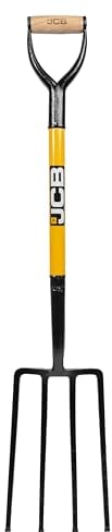 JCB Fourche professionnelle en acier robuste forgé pour entrepreneurs 190 x 280 mm