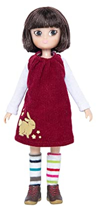 Lottie Rosie Boo Puppe | Spielzeug für Mädchen und Jungen | Muñeca | Für 3-8 Jährige | Kleine Puppe | Geschenke