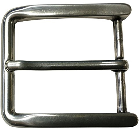 BELTINGER Gürtelschnalle Round 4,0 cm | Buckle Wechselschließe Gürtelschließe 40mm Massiv | Dorn-Schließe | Wechselgürtel bis 4cm