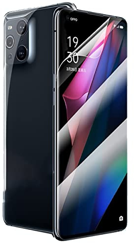 Stejnhge [2 Piezas] Protector Pantalla para Find X3 / X3 Pro(6.7) | Películas de Hidrogel, [No es de cristal], Protector de Pantalla de TPU Suave, HD, Fácil Instalación