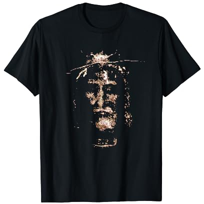 Jesus Shroud of Turin Shirt Heiliges Gesicht Jesus T-Shirt T-Shirt