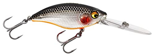 Westin BuzzBite DR Crankbait 6,5cm 14g Floating - Wobbler, Farbe:Steel Sardine