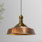 bamyum Asletl Long-Knob Hängelampe Industrial Vintage Ø41 cm, Küchenlampe Hängend Vintage, Pendelleuchte Esstisch Vintage, Hängelampe Esstisch, Wohnzimmerlampe Pendelleuchte Kupferfarbe, Küchenlampe