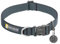 RUFFWEAR Hundehalsband Hi & Light, ultrastark und leicht, Starkes Tubelok-Gewebe, Aluminium-Leinenbefestigungsring und Schnalle, stilvolles Halsband, Basalt Grey, 36-51cm