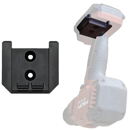 StealthMounts Werkzeughalterungen für Hilti Nuron 22 V | 4 Stück | schwarzer Werkzeughalter für Hilti Nuron 22 V | Hergestellt in Großbritannien