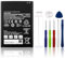 SwarKing Batería de repuesto compatible con Samsung Galaxy Tab Active 3 SM-T570, T575 GH43-05039A EB-BT575BBE con kit de herramientas