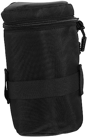Veemoon Shockproof Camera Lens Carry Case Zippered Pouch for Lens Compact Lightweight Design for Photographers The Go