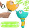 Volumoon Fliegende Untertasse Launcher Spielzeug, 2 Flying Disc Launcher mit 12 Discs, Propeller Spielzeug Kinder, Gartenspielzeug Kinder, Geschenk für Kinder ab 3 4 5 6 Jahren Mädchen Junge