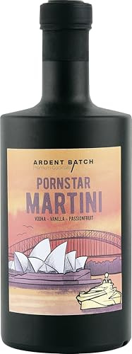 ARDENT BATCH Cocktails - No. 7 The Pornstar Martini 18.3% vol (1 x 0.5 l) | Vodka-Vanilla-Passionfruit – trinkfertiger Cocktail