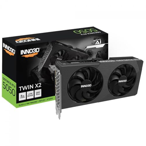 Inno3d Geforce Rtx 5050 Twin X2 Nvidia 8 Gb Gddr6 (geforce Rtx 5050 Twin X2 8gb)